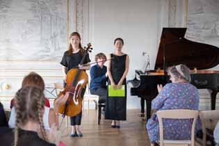 Concert at the 'Goldener Saal' in Bad Buchau